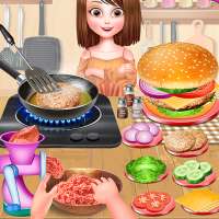 Perfect Burger Homemade Recipe - Girl Cooking Game