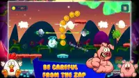 Chicken Turbo Run : Adventure World Screen Shot 3