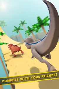 Jurassic Alive: World T - rekkusu dainasō Game Screen Shot 2