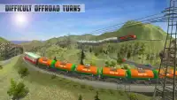 Trasporto di carro armati petroliferi: Train Games Screen Shot 6