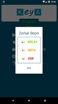 KeYa! Turkish word game Screen Shot 1