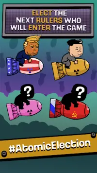 Flappy Trump - Ядерная война между политиками Screen Shot 2