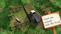 Transportasi Truk Zoo Animals Screen Shot 1