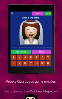 People Quiz Logos game emojies Screen Shot 6