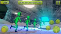 Jogo de fuga da prisão alienígena verde 2020 Screen Shot 4