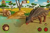 singa tertinggi vs dinosaurus: petualangan liar Screen Shot 8