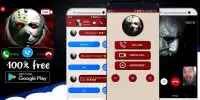 grandpa killer jason's video call chat simulator Screen Shot 0