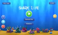 상어의 삶 - 물고기를 먹고 장애물인 철퇴를 피하기 Screen Shot 1