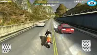 Bike Hill Top Racing - Mountain Traffic Speed Sim Screen Shot 2