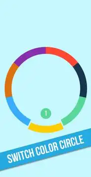 💫 Switch The Color Circle Spinner - Balls 💫 Screen Shot 1