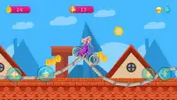 Hill Biker Climbing for Barbie Screen Shot 1