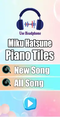 Hatsune Miku FNF Piano Tiles Screen Shot 0