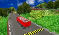 simulator transportasi mengemudi truk kargo Screen Shot 3