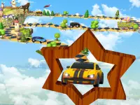 Hill City Car Stunt 3D : 익스트림 등반 레이싱 게임 Screen Shot 4
