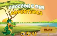Crocodile Jungle Run 2 Screen Shot 0