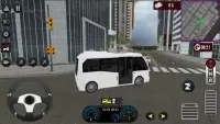 미니 버스 운송 서비스 버스 시뮬레이터 Screen Shot 3