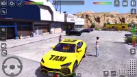 Simulatore di giochi di taxi Screen Shot 0