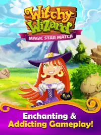 Witchy Wizard Match 3 Games Screen Shot 0