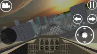 City Jet Flight Simulator Screen Shot 1