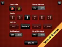 Christmas Backgammon Screen Shot 8