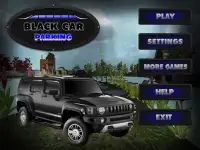 Jeux voiture noire 3d Screen Shot 0