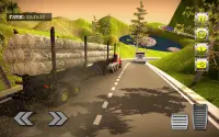 Largo camión pesado de carga de la unidad de simul Screen Shot 4