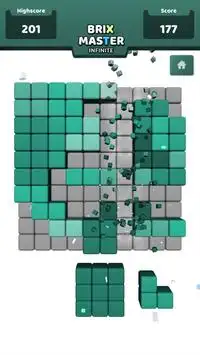Brix Master - Infinite color block puzzle Screen Shot 1
