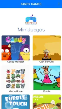 Fancy Games - Mini Juegos Gratis Screen Shot 0