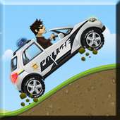 Hero Police Car Hill Climb