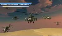 simulatore elicottero attacco aereo Screen Shot 0