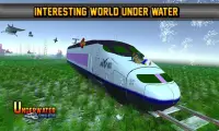 Simulador de trem subaquático: Jogos de trem 🚄 Screen Shot 3