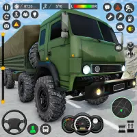 Juegos camiones del ejército Screen Shot 1