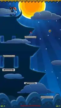 Ninja Fall Screen Shot 1