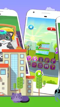 Cat Doctor - Cat Care Game Screen Shot 1
