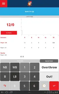 Cricket Score Pad Screen Shot 3