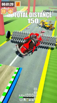 Ultimate Ramp Car Jumping: Impossible Car Crash Screen Shot 2