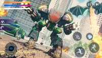 Dragon Robot Car Transform- Police Robot Games 3D Screen Shot 3