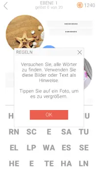 11 Hinweise: Wortsuchspiel Screen Shot 1