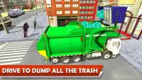 Real Garbage Truck 2017: City Cleaner Truck Park Screen Shot 4