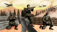World War Fire Squad Gun Shoot Screen Shot 1