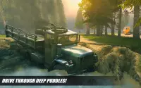 Army Truck Pagmamaneho Off-road Simulator Truck Screen Shot 0