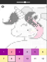 Unicorn Art: Coloring Pixel Screen Shot 3