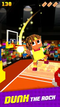 Blocky Basketball FreeStyle Screen Shot 3