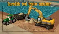Sand Tractor Transporter Sim Screen Shot 8