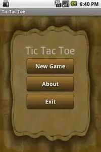 2 Player Tic Tac Toe Screen Shot 1
