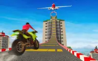 Sky Bike Stunt Racing Games 3D Screen Shot 0