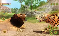 Lion Simulator Attack 3d Game Screen Shot 0