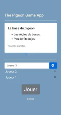 Pigeon Game App Screen Shot 0