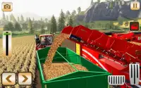 Modern Farming Tractor Driver Simulator 3D 2021 Screen Shot 1