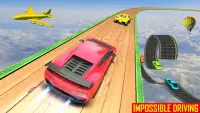 Mega Ramp Sky Car Stunts 2020- New Car Games 220 Screen Shot 2